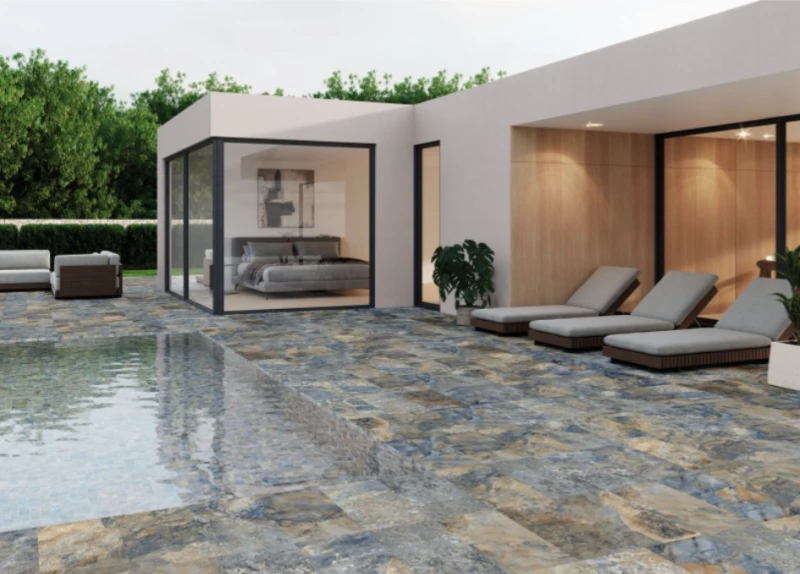 Πλακάκι Piedra Bali Azul 30x60 Μπλε Ματ