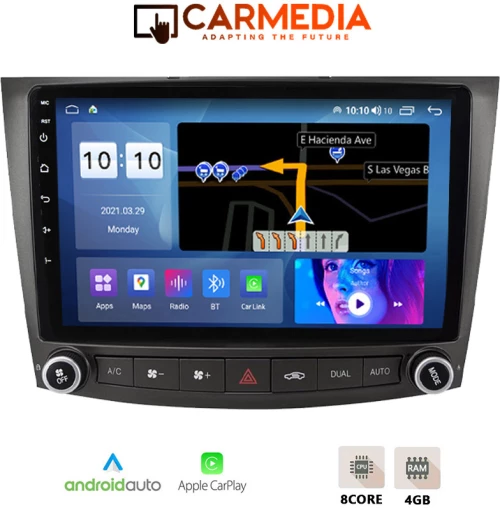 CARMEDIA CM410-13 TABLET 10'' OEM LEXUS IS 2005-2013