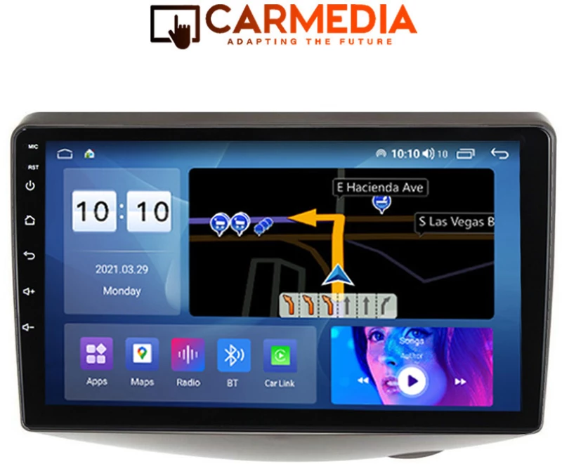 CARMEDIA CM409-13 TABLET 9'' OEM TOYOTA YARIS 1999-2006