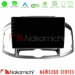 Nakamichi NAM5260 Series 4Core Android12 4+64GB Chevrolet Captiva 2012-2016 Navigation Multimedia Tablet 9" Με Carplay & Android Auto