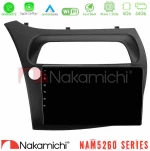 Nakamichi NAM5260 Series 4Core Android12 4+64GB Honda Civic Navigation Multimedia Tablet 9" Με Carplay & Android Auto