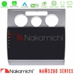 Nakamichi NAM5260 Series 4Core Android12 4+64GB VW Touran 2003-2011 Navigation Multimedia Tablet 10" Με Carplay & Android Auto