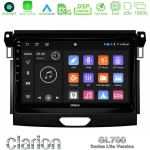Clarion GL700 Lite Series 8Core Android11 6+128GB Ford Ranger 2017-2022 Navigation Multimedia Tablet 9" Με Carplay & Android Auto