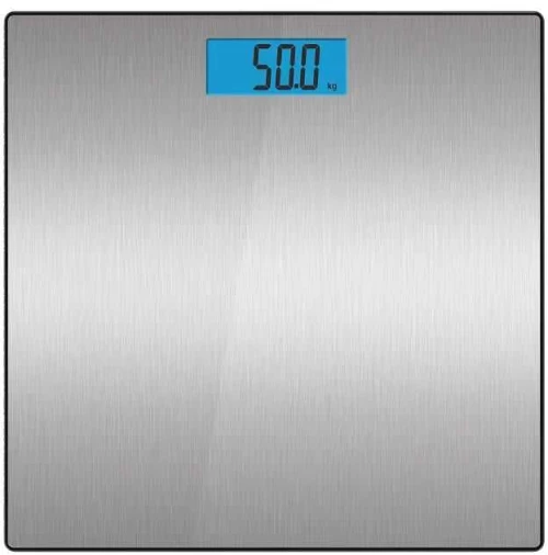 Ψηφιακή ζυγαριά μπάνιου inox - 522893