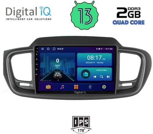 DIGITAL IQ BXB 1319_GPS (9inc) MULTIMEDIA TABLET for KIA SORENTO mod. 2014-2020