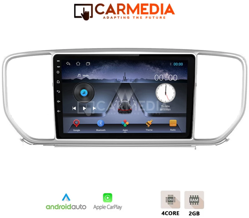 CARMEDIA CM209C-13 TABLET 9'' OEM KIA SPORTAGE 2018+