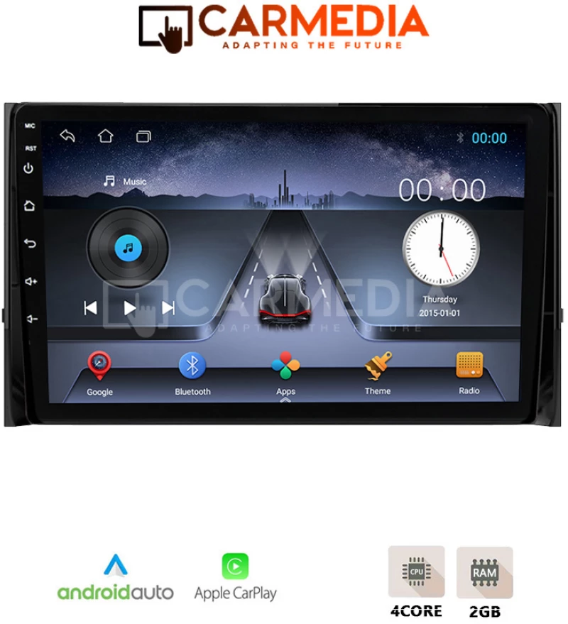 CARMEDIA CM209C-13 TABLET 9'' OEM SKODA KAROQ 2017+ | KODIAQ 2016+