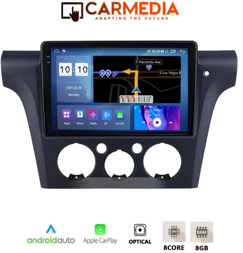 CARMEDIA CMDU81036-13 PRO PLUS TABLET 10.36" OEM MITSUBISHI OUTLANDER 2001-2005 CLIMA