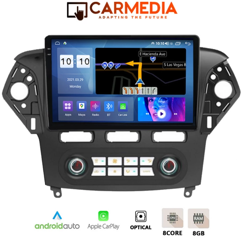 CARMEDIA CMDU81036-13 PRO PLUS TABLET 10.36" OEM FORD MONDEO 2011-2013 CLIMA