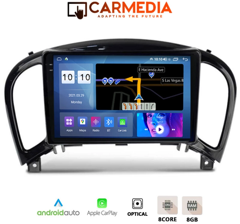 CARMEDIA CMDU8095-13 PRO PLUS TABLET 9.5'' OEM NISSAN JUKE 2009-2020