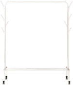 Τροχήλατη κρεμάστρα δαπέδου - YP603 - 522565 - White