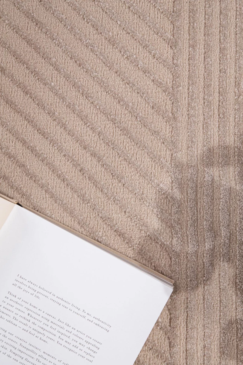 Χαλί μηχανής 200x290 Organic 591 BEIGE Royal Carpet