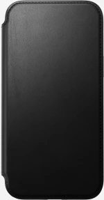 Nomad Modern Leather Folio - MagSafe Δερμάτινη Θήκη - Πορτοφόλι Apple iPhone 15 Pro Max - Black (NM01632085)