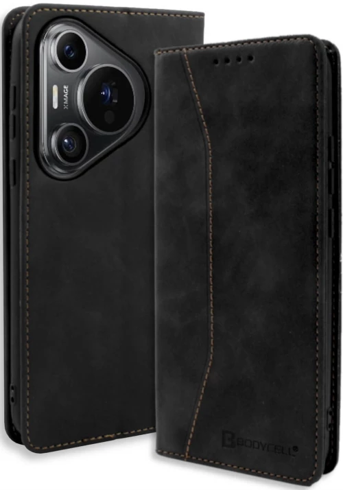 Θήκη Πορτοφόλι - Huawei Pura 70 - Bodycell Book Case - Black (5206015072062)