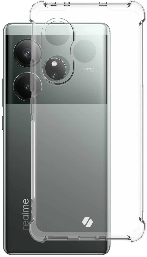 Διάφανη Θήκη Σιλικόνης - Realme GT 6 / GT 6T - Spacecase Anti-Shock - 1mm - Clear (5905719110772)