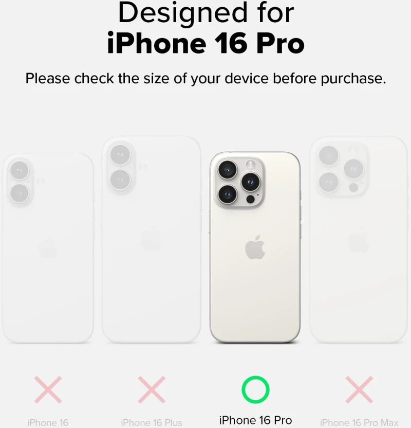 Ανθεκτική MagSafe Θήκη Σιλικόνης - Apple iPhone 16 Pro - Ringke Silicone Magnetic - Stone (8809961789984)