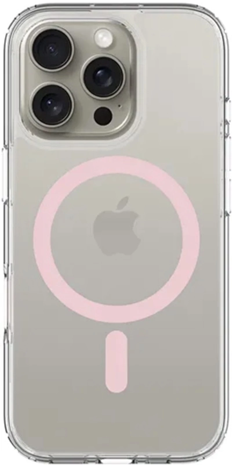 Θήκη Apple iPhone 16 Pro Max - Vivid MagSafe Hybrid Case Διάφανη με MagSafe - Pink (VIMAGACR498PK)
