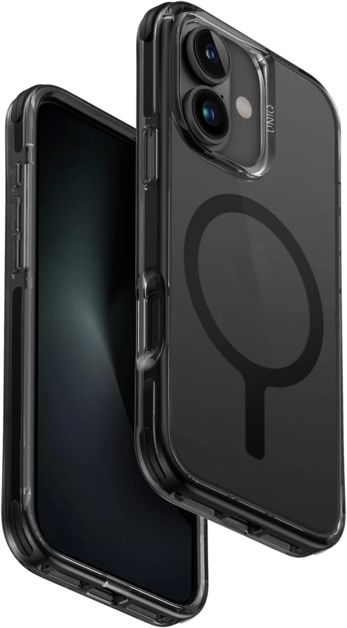 Θήκη Apple iPhone 16 - Uniq Combat MagClick Ανθεκτική με MagSafe - Black (UNIQ-IP6.1(2024)-COMMBLK)