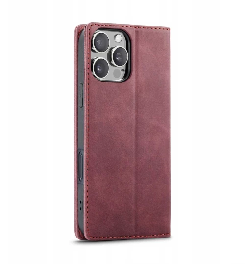 Θήκη Apple iPhone 16 Pro Max - Spacecase Wallet Πορτοφόλι - Red (5905719111472)