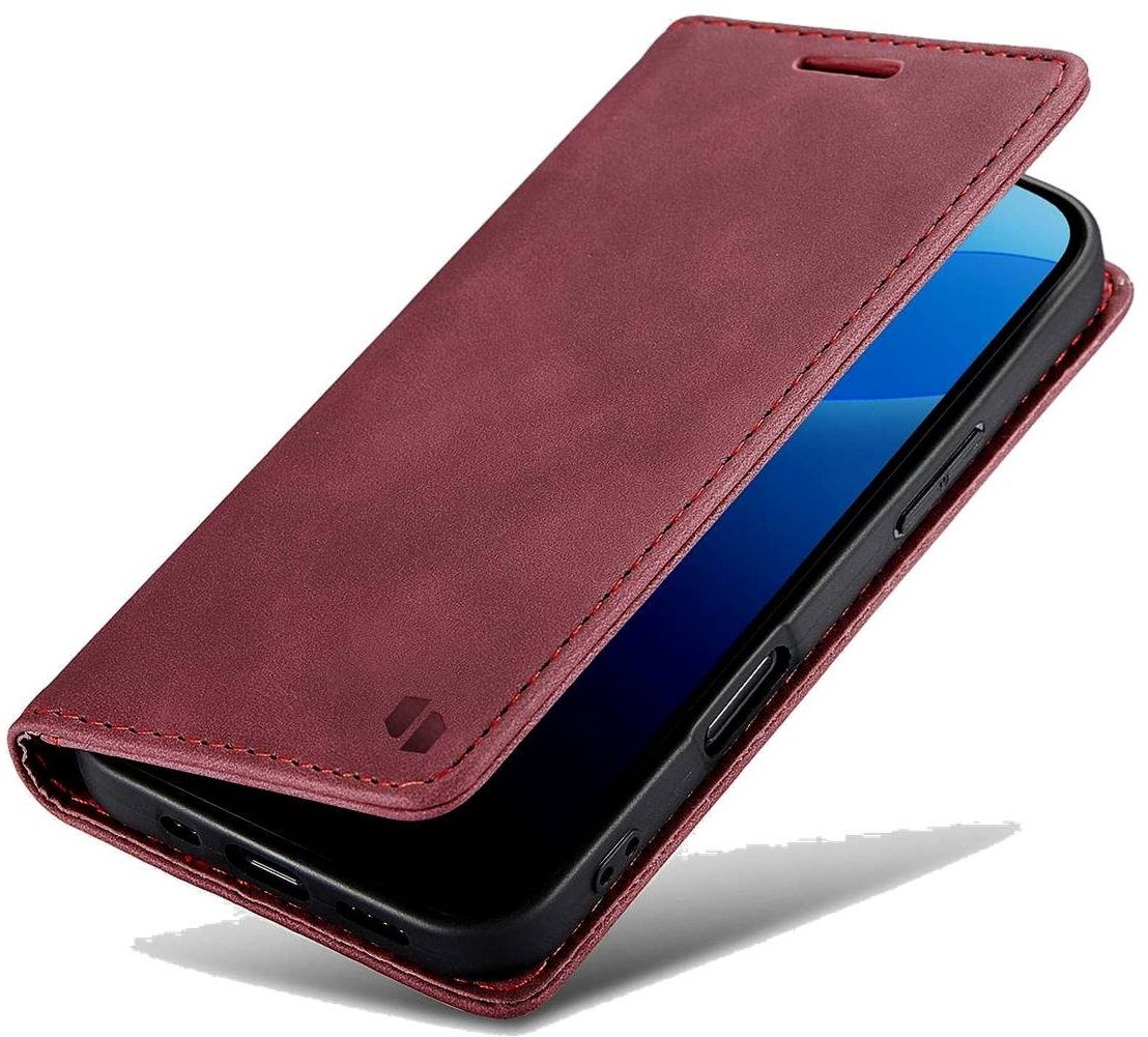 Θήκη Apple iPhone 16 Pro Max - Spacecase Wallet Πορτοφόλι - Red (5905719111472)