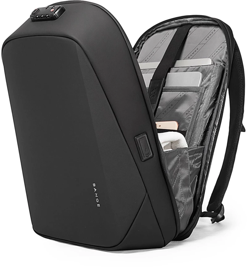 Bange 7251 - Σακίδιο Πλάτης / Τσάντα Μεταφοράς Laptop έως 15.6" με Κλειδαριά TSA - 18L - Black