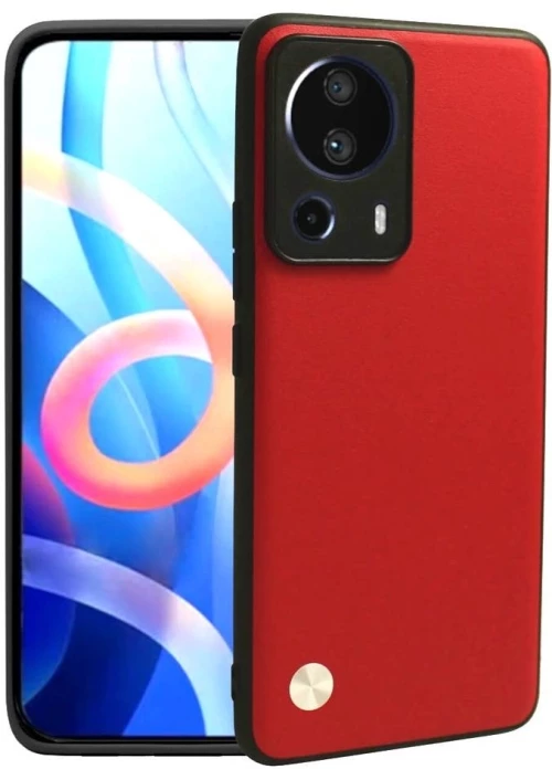 Θήκη Xiaomi 13 Lite - Bodycell Vegan Cover Σκληρή - Red (5206015077289)