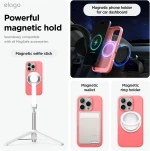 Θήκη Apple iPhone 16 Pro Max - Elago Magnetic Silicone Case Premium Σιλικόνης με MagSafe - Pink (ES16MSSC69PRO-PK)
