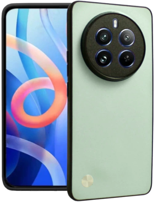 Θήκη Realme 12 Pro / 12 Pro Plus Bodycell Vegan Cover Σκληρή - Light Green (5206015076237)