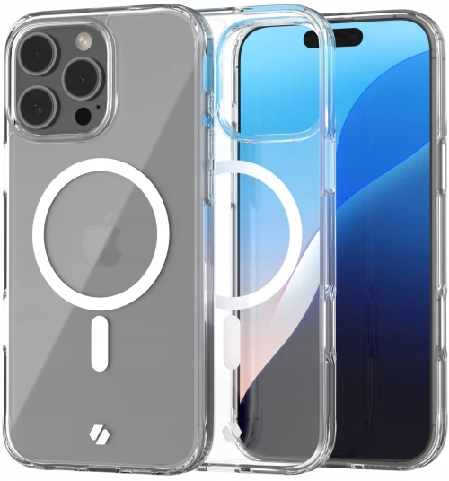 Θήκη iPhone 16 Pro Max Spacecase Clear MagSafe Σκληρή Διάφανη με MagSafe - Transparent (5905719112172)