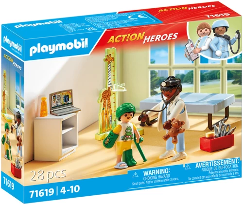 PLAYMOBIL ACTION HEROES ΠΑΙΔΙΑΤΡΕΙΟ (#71619)