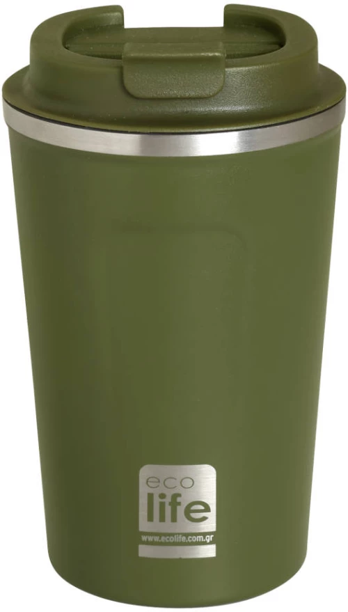 Ecolife Coffee Thermos Green 370ml 33-BO-4118