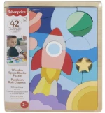 Mattel Ξυλινο Παζλ Διαστημα (Hxy42)