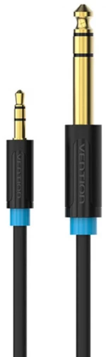 Vention 3.5mm Male to 6.5mm Male Audio Cable 0.5m Black (Babbd) (Venbabbd)
