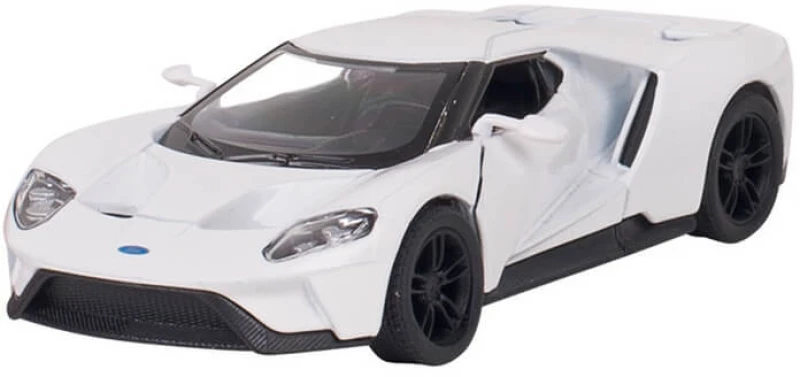 Μεταλλικό Ford GT (2017) 1/38 Λευκό - Goki (12256W)