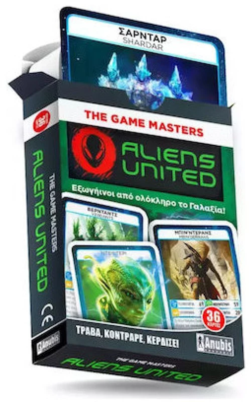 Anubis the Game Masters: Aliens United- Card Game
