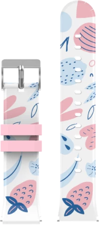 Kiddoboo Strap Strawberry White