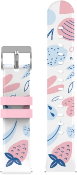 Kiddoboo Strap Strawberry White
