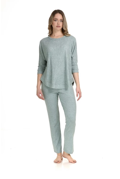 Zen by Daisy Γυναικεία Χειμερινή Πυζάμα Viscose Regular Fit 86834