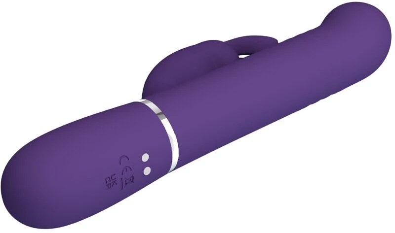 PRETTY LOVE - COALE RABBIT VIBRATOR 4 IN 1 PURPLE