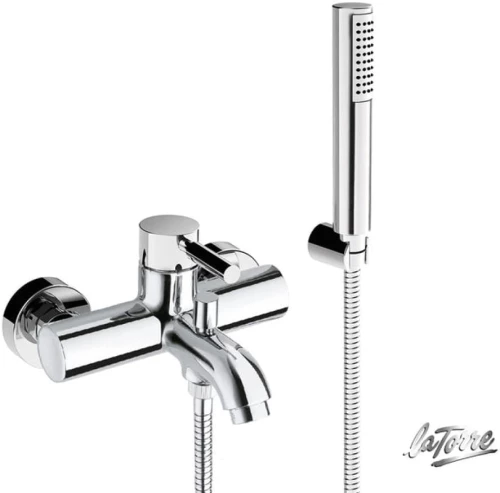 Μπαταρία Μπάνιου Tech Χρωμέ 200-12019-100 Ιταλίας La Torre