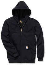 Φούτερ Ανδρική Με Φερμουάρ Και Κουκούλα Zip Hooded Black CARHARTT K122-BLK