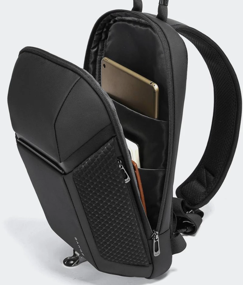 BANGE CROSSBODY BAG  - 7721-BLACK