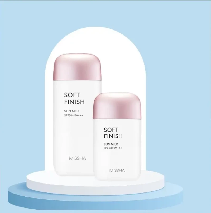 Missha All-Around Safe Block Soft Finish Sun Milk 70ml, SPF50+/PA+++
