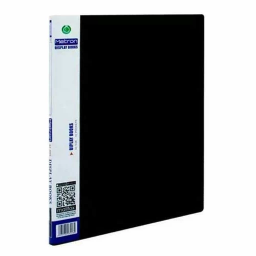 Ντοσιέ Σουπλ Metron 10Θ Α4 classic Μαύρο (907.10.B)