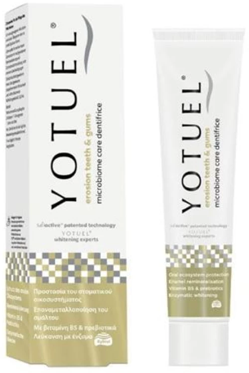 Yotuel Erosion Teeth & Gums Microbiome Care Dentifrice Προστασία Του Στοματικού Οικοσυστήματος 75 ml