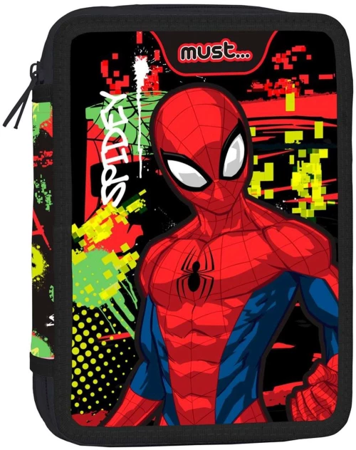 Κασετίνα Must Διπλή Γεμάτη 15χ5χ21 Spiderman 000508370