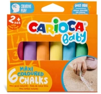 Carioca Baby κιμωλίες maxi σετ 6τμχ 43550