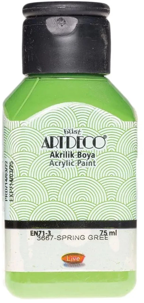 Artdeco 75 ml Ακρυλικό Μεταλλικό Χρώμα Spring Green 3667