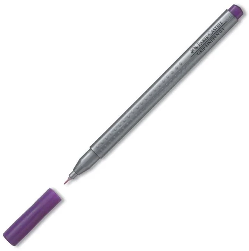 Μαρκαδόρος Faber-Castell Grip Finepen 0.4 Λιλά