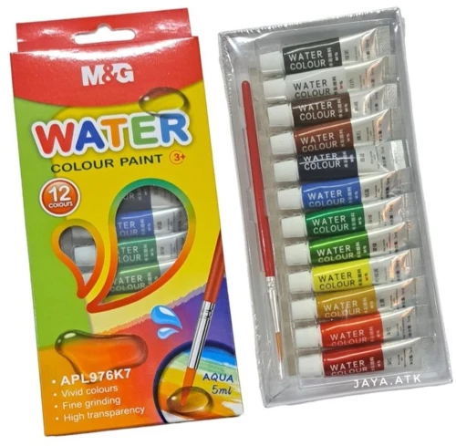 Τέμπερες M&G 12χρωμάτων 5ml APL976K7
